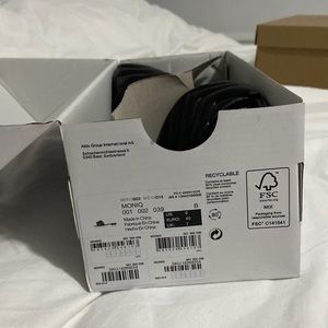 Aldo black slides size 9 women’s worn once